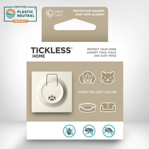 Vegyszermentes otthoni kullancs-, bolha- és poratka riasztó készülék, TICKLESS - Home bézs
