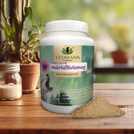 Teomann hidegen préselt Máriatövismag liszt 100g
