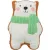 Trixie Xmas Teddy – Karácsonyi plüss maci kutyáknak (20cm)