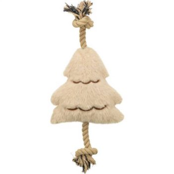   Trixie Xmas Tree with Rope – Karácsonyi plüss fa kötéllel (38cm)