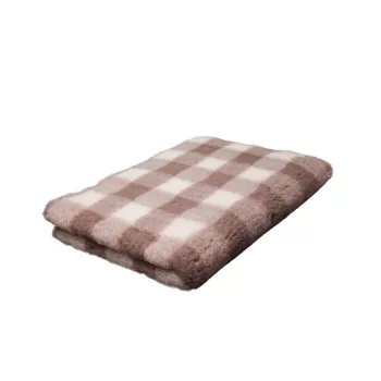   VetBed DryBed – Csúszásmentes kisállatfekhely – Bézs kockás 75x50cm
