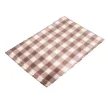 VetBed DryBed – Csúszásmentes kisállatfekhely – Bézs kockás 75x50cm