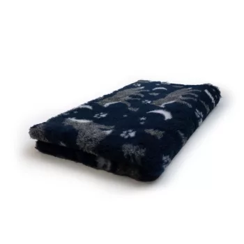   VetBed DryBed – Csúszásmentes kisállatfekhely – Farkasok 75x50cm