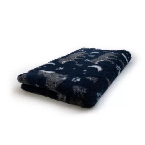 VetBed DryBed – Csúszásmentes kisállatfekhely – Farkasok 75x50cm