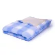 VetBed DryBed – Csúszásmentes kisállatfekhely – Fehér-kék kockás 75x50cm
