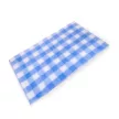 VetBed DryBed – Csúszásmentes kisállatfekhely – Fehér-kék kockás 75x50cm