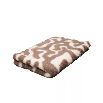   VetBed DryBed – Csúszásmentes kisállatfekhely – Krém-bézs örvény 75x50cm