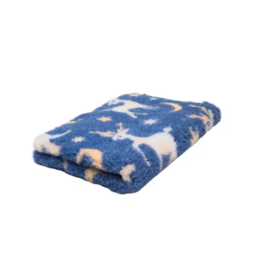 VetBed DryBed – Csúszásmentes kisállatfekhely – Rénszarvasok 75x50cm