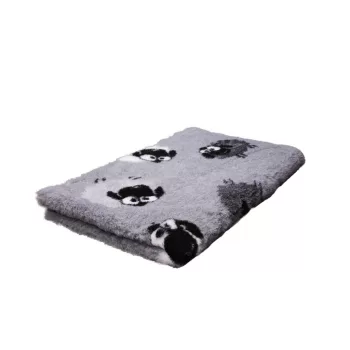   VetBed DryBed – Csúszásmentes kisállatfekhely – Szürke bárányos 75x50cm