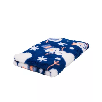   VetBed DryBed – Csúszásmentes kisállatfekhely – Hóember 75x50cm