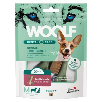 WOOLF Dental Care Fogkefe M (3db) 120g