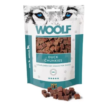 Woolf Kacsahús Chunkies puha jutalomfalat 100g