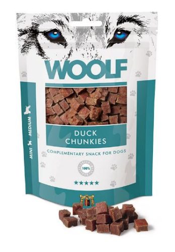 Woolf Kacsahús Chunkies puha jutalomfalat 100g