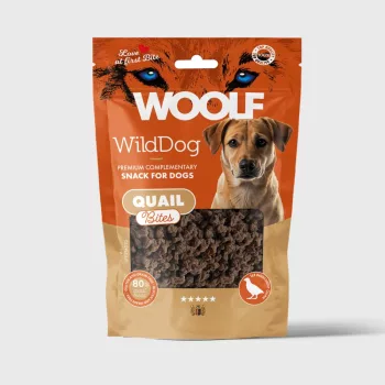 WOOLF WildDog Bites – Puha fürjhúsos falatok 100g