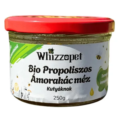 Whizzopet Bio Propoliszos ámorakác méz kutyáknak 250g