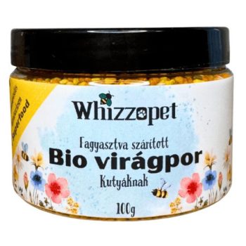   Whizzopet Fagyasztva szárított BIO virágpor kutyáknak 100g