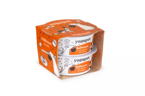 Yogupet - Halloween Edition – Laktózmentes joghurt sütőtökkel, inulinnal és kurkumával (2db)