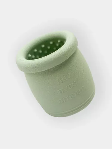 YoomY Pot - Sage - Interaktív nyalogató és foglalkoztató játék